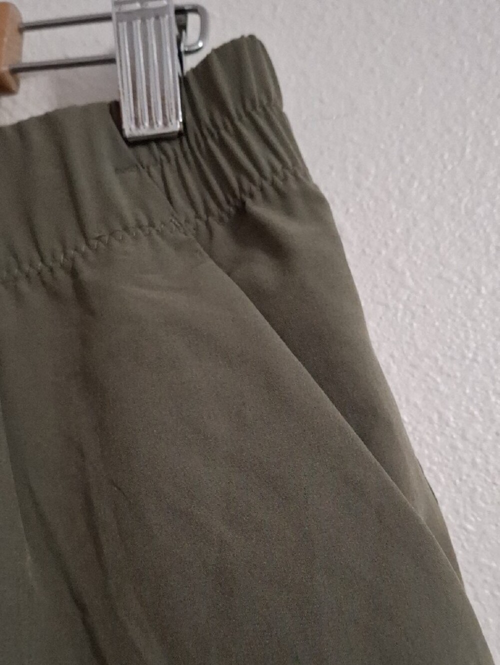 ZYIA Active Olive Summer Green Drawstring Active Shorts - Picture 2 of 5